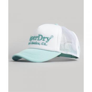 Superdry Woman's Vintage Blanco Trucker Cap