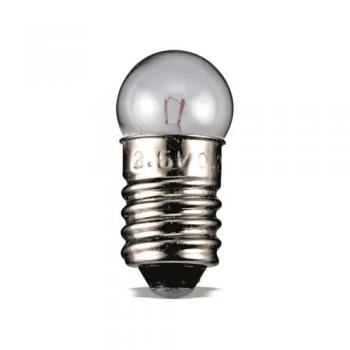 Ampoule 6 V DC, 0,3 W, Culot E10 pour Lampe Torche