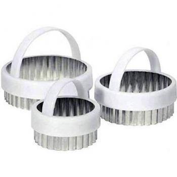 Imf 1994: Ausstechformen‑Set in Edelstahl – 3 Teile