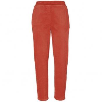 Pantalon Martha en Velours Côtelé – Terre Cuite, Gr. 22, Goldner Fashion