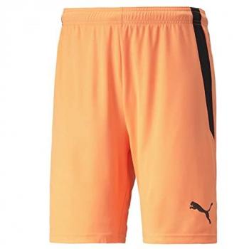 Puma Teamliga Pantaloncini XL Arancione per Uomini