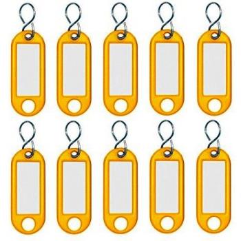 Porte-clés en S avec anneau et crochet S