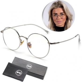 LC Eyewear Zilver Blauw Licht Bril