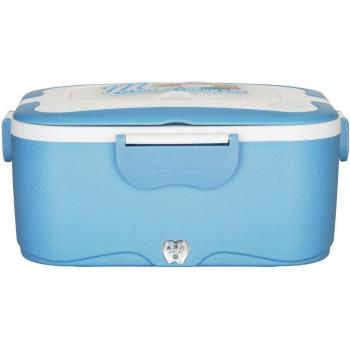 1,5 L tragbarer Lebensmittelwärmer mit Edelstahl-Innentopf, 12V/24V/220V für Mittagessen im Auto und Büro
