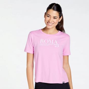 Up Basic T-shirt Donna XL Rosa