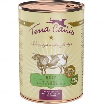Terracanis Manzo con Carote e Mela 400g