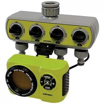 Timer 4-uscite Jardibric 11224 per irrigazione