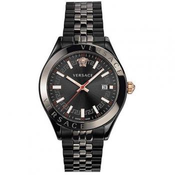 Versace Hellenyium Mens Black Watch VEVK00320 Stainless Steel