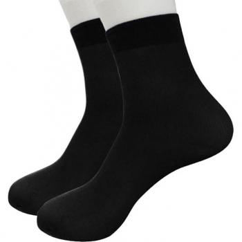 Men's Elastic Bamboo Fiber Short Socks