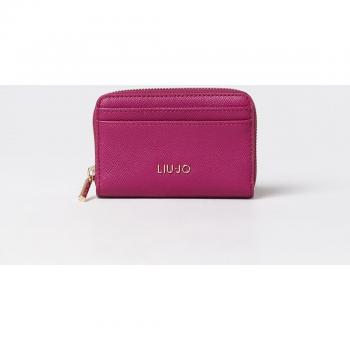 Mini Porte-Monnaie Fuchsia Zippé Lioujo