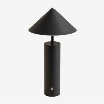 Lampada Nera Mayra Sklum Led Portatile