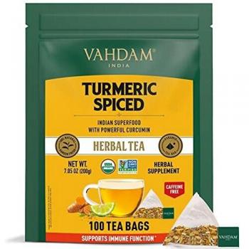 VAHDAM, Té Detox de Cúrcuma