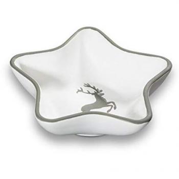 Ciotola Stella 14 cm in Ceramica Gmundner Cervo Grigio