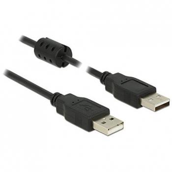 DELOCK 84889 1000 mm USB 2.0 Male‑to‑Male Adapter Cable