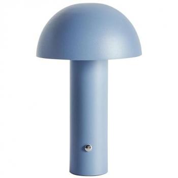 Bluetooth Mushroom Table Lamp – Iron Frame, Blue LED, Indoor/Outdoor Ready