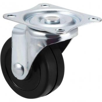 12Pcs 2 Inch Polyurethane Swivel Castor Wheels for Trolleys
