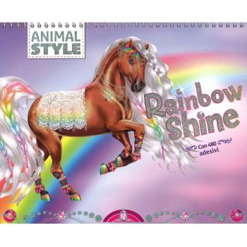 Rainbow Shine. Animal style. Ediz. a spirale