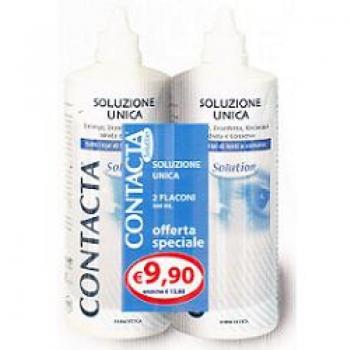 Contacta Soluzione Unica Lenti A Contatto 2x360ml