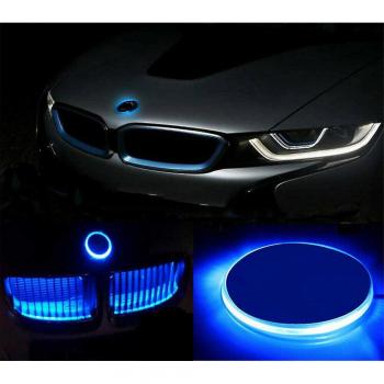 Éclairage LED 82 mm pour BMW Série 3/5/7/X – Trois Tons (Bleu, Blanc, Rouge)