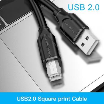 Cable USB de impresora A a B macho 1m 1.5m 2m 3m 5m