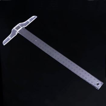 30cm/12 Plastic Double-Sided Metric Ruler