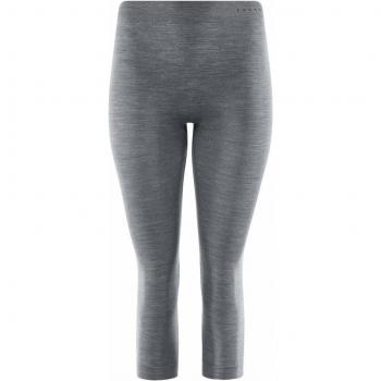 Leggings 3/4 Mujer Falke Wool-Tech Light Gris XS