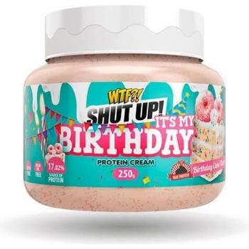 „WTF ISHUT UP“ Schwarz Geburtstagskuchen – 250 g