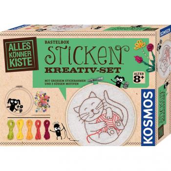 Kreativ-Set STICKEN für Fortgeschrittene