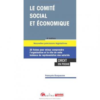 Le comité social et économique (CSE)