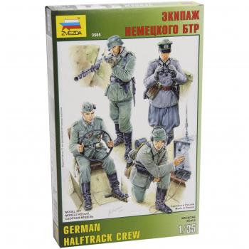 Miniature Halftrack Allemande 1:35 Zvezda Z3585 Équipage