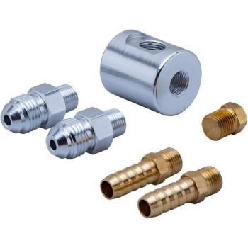 Manómetro Universal de Combustible con Relleno Líquido 0‑160 Psi