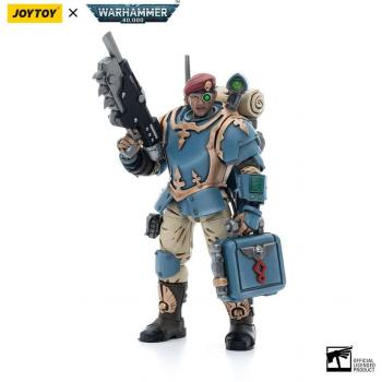 Figura de colección 1/18 Astra Militarum Tempestus Scions Comando 55th Kappic Eagles Médico 12 cm