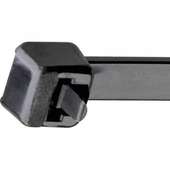 Serre-câble noir Panduit 188 mm résistant aux intempéries