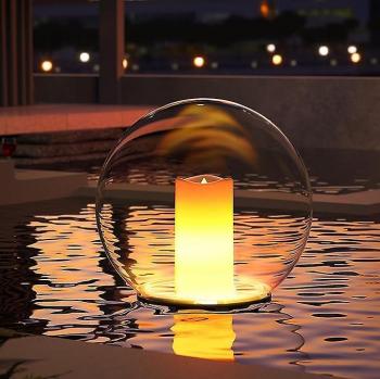Lumière extérieure pour piscines creusées solaire