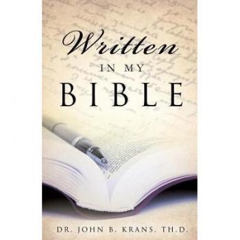 Written in my bible paperback