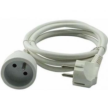 Rallonge VELAMP 3m 16A 2 Pôles + Terre