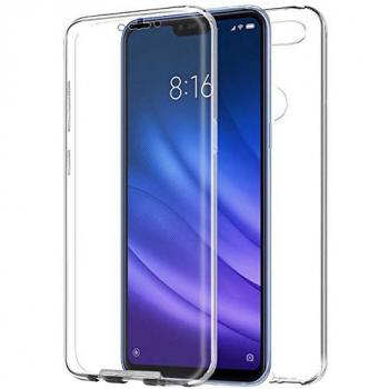Capa de Silicone para Xiaomi Mi 8 Lite (Frente e Verso Transparente)