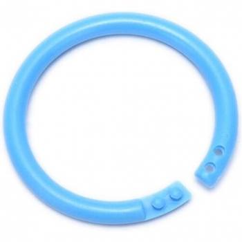 20Pcs 28mm Plastic Hoops for Albums