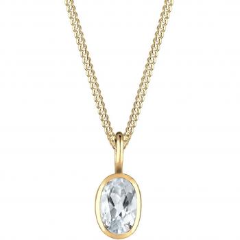 Collana Premium Elli 14K Topaz Gold