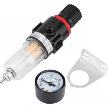 1/4 Air Pressure Regulator with Moisture Filter