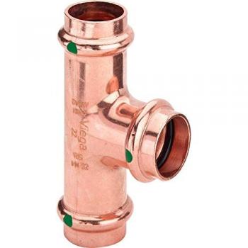 Tee Femmina Ridotto Ø28X22X28 Rame a Pressare