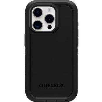 OtterBox Defender Series XT – Coque noire à haute résistance avec MagSafe pour iPhone 15 Pro