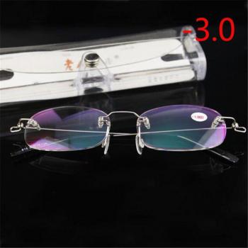 Lunettes de myopie légères avec monture métallique