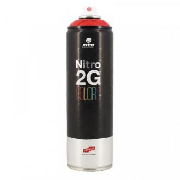 MTN Nitro 2G Spray Color Rojo Vivo 500ml