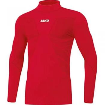 Maglia Jako Comfort 2.0 Colletto Alto Rossa