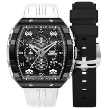 Nubeo NB‑6024‑SI‑09 Herrenquarz Uhr – Magellan Space Invaders