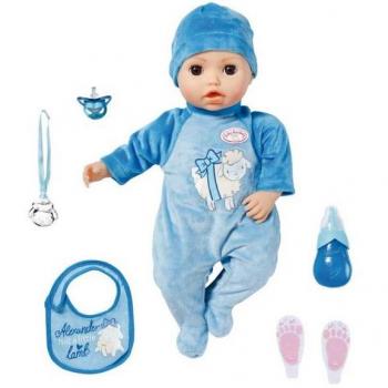 Baby Annabell Alexander 43 cm Docka med Tårar och Ljud