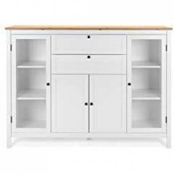 Vitrine Highboard Kommode Bergen