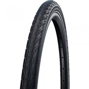 Delta Cruiser Plus Active Noir TwinSkin Rigid Reflective Tyre 20 x 1.75 Unisex