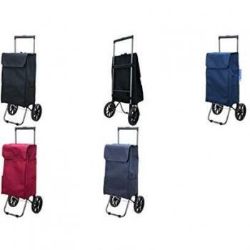 SECC 40‑Liter London Trolley – Dunkelgrau/Schwarz